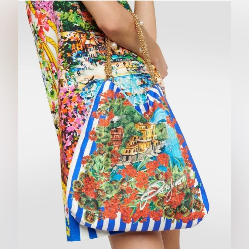 ❌SOLD❌Authentic Dolce & Gabbana Portofino Printed Shoulder Bag. - Picture 15 of 17